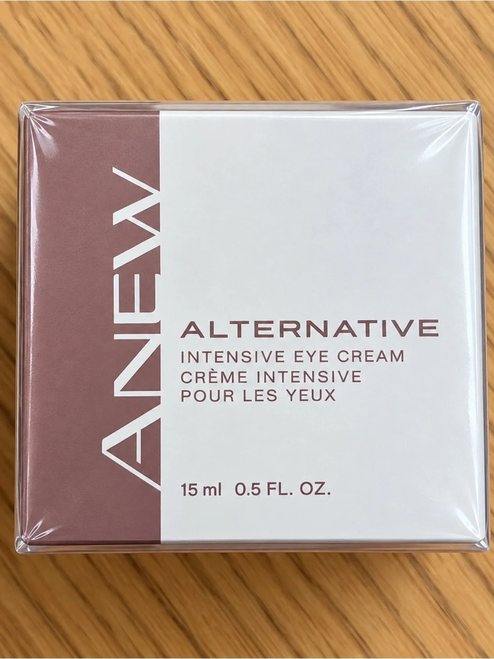 Avon Anew Alternative Intensive Eye Cream - White & Mauve